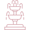 Fountain icon pink