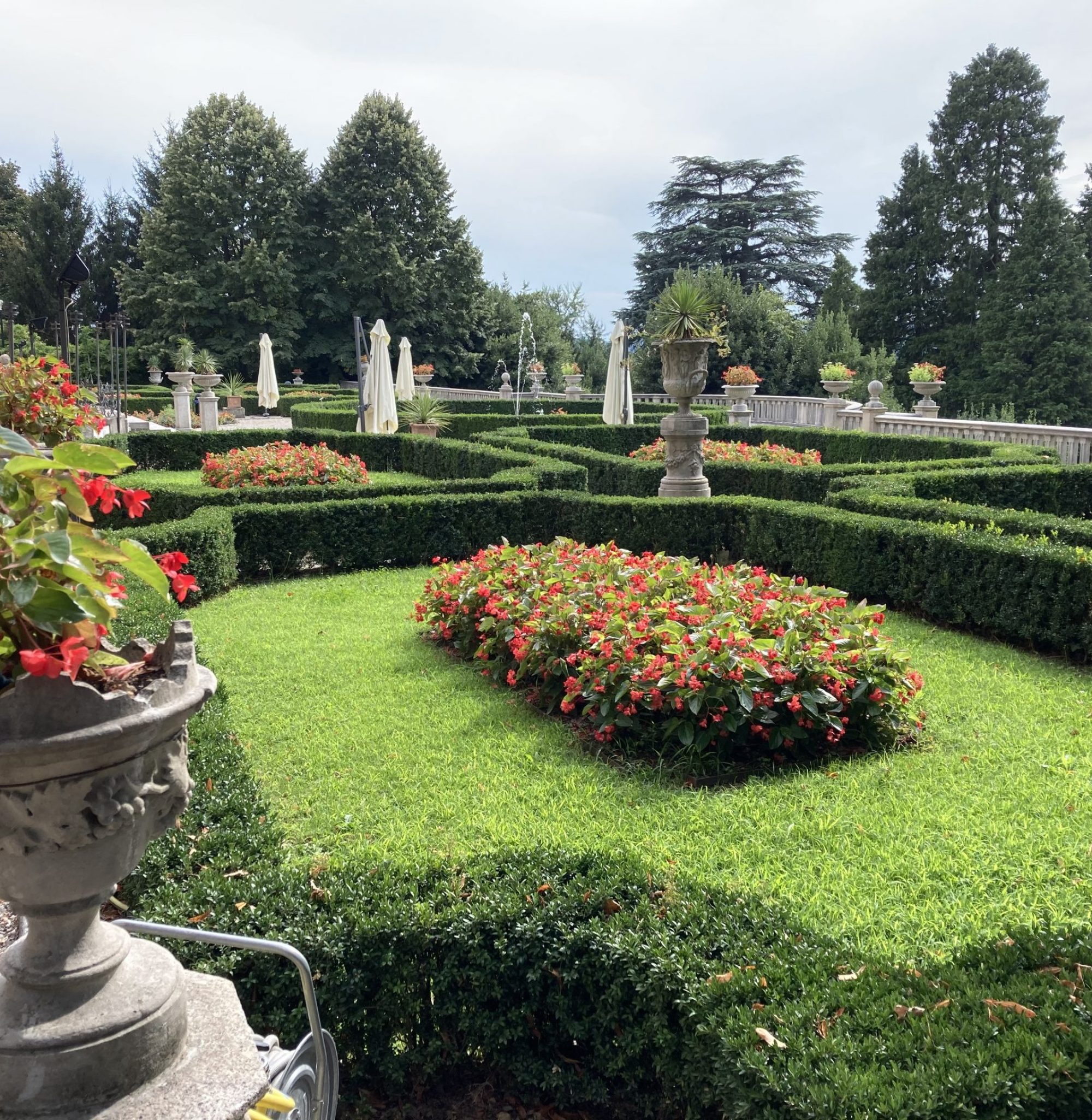 Giardino all'italiana di Villa Cagnola