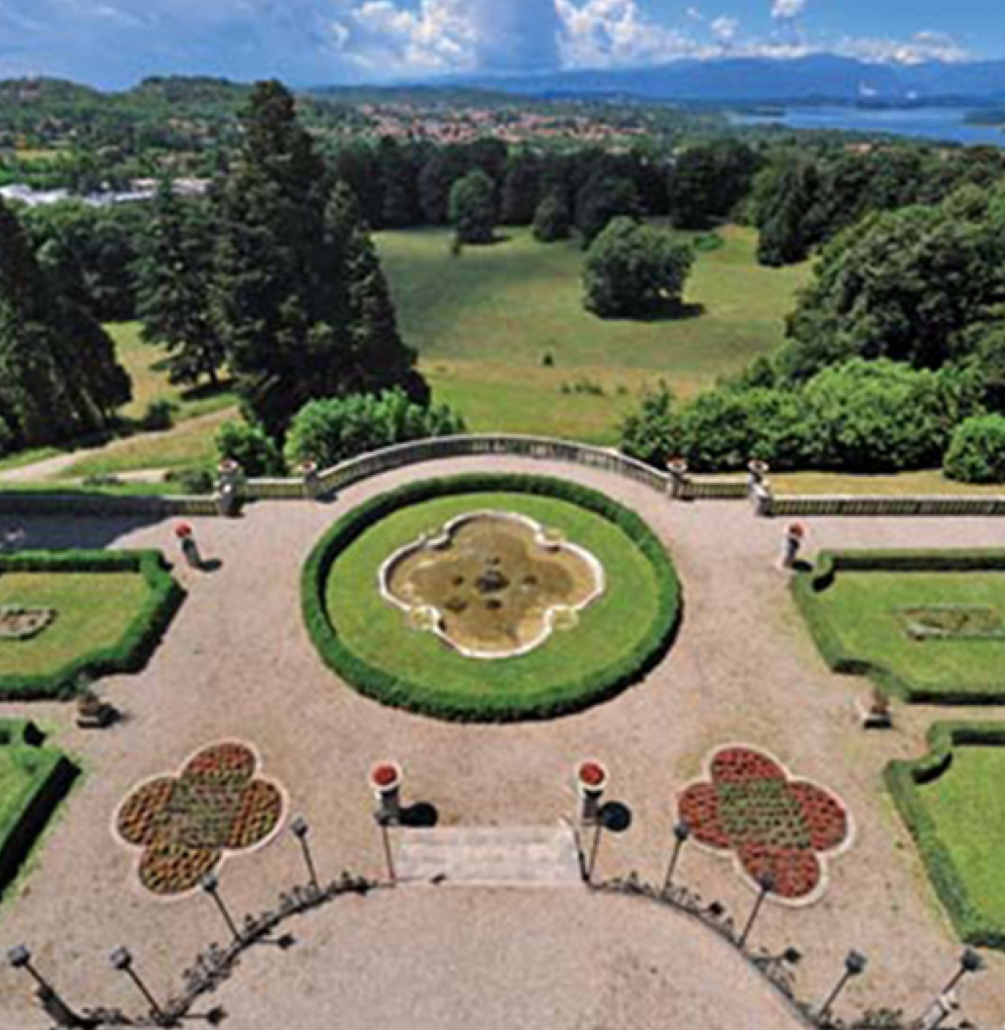 Giardino all'italiana di Villa Cagnola