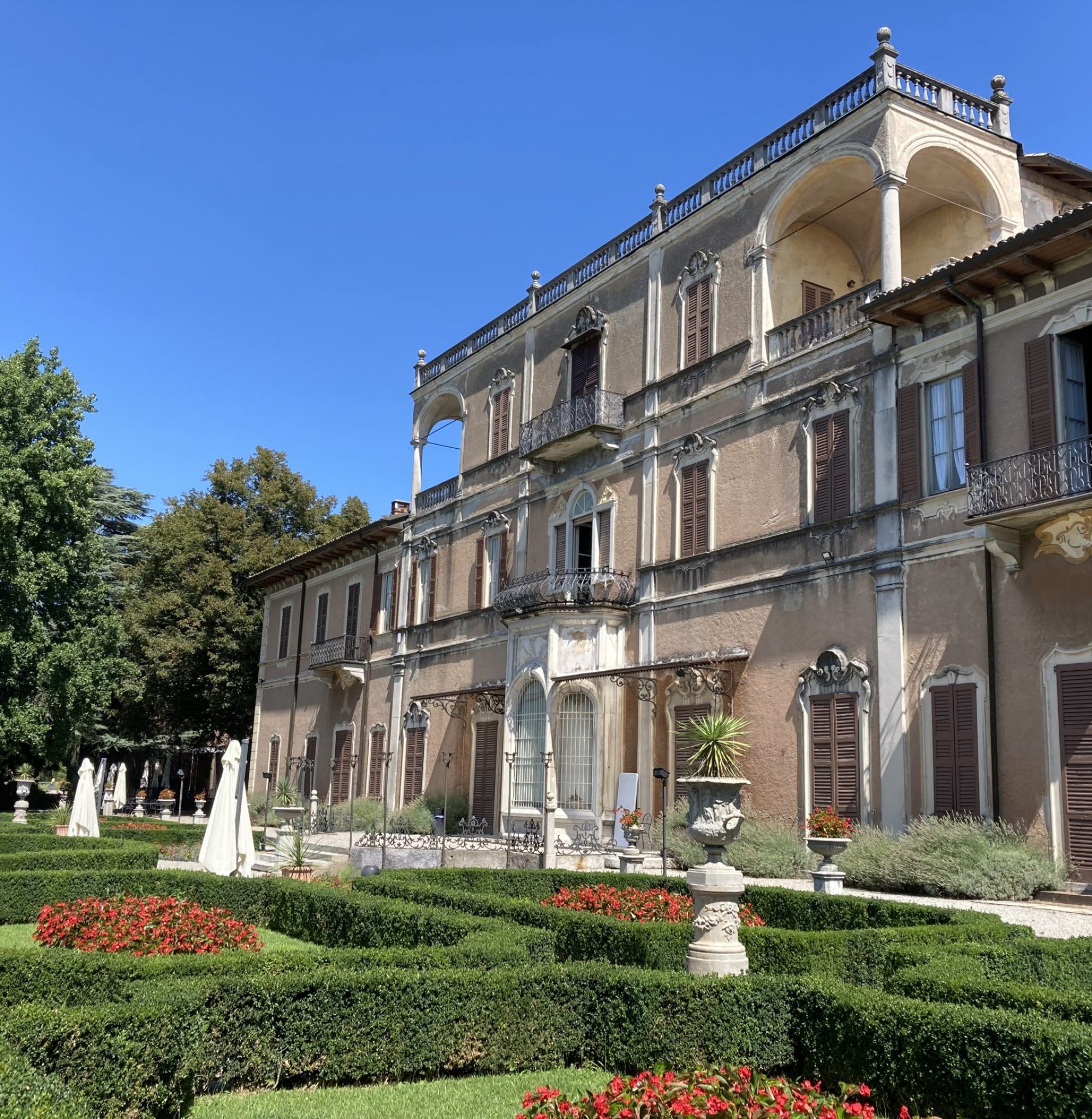 Giardino all'italiana di Villa Cagnola